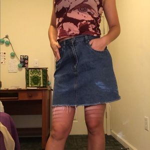 Jean Skirt